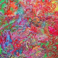 F2 «Red Apple , Sphere of Expansio »«Pomme rouge, Sphère d’expansion» 130-120 cm